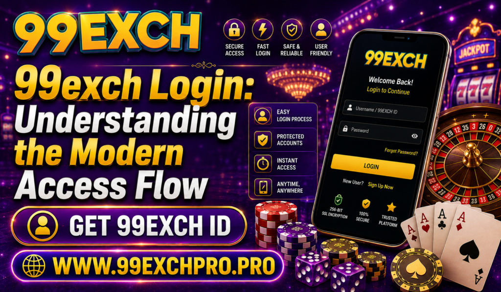 99exch Login Understanding the Modern Access Flow