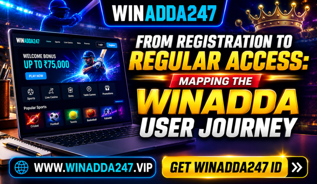 From Registration to Regular Access Mapping the Winadda User Journey