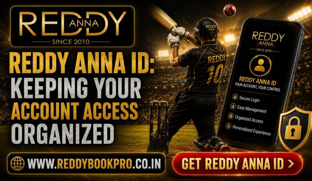 Reddy Anna ID Keeping Your Account Access Organized